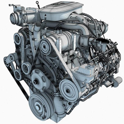 P03E9 Engine